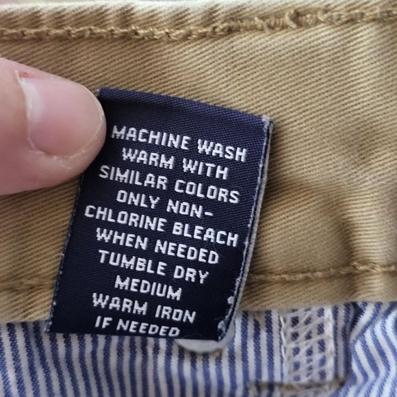 Cremieux Mens Brooklyn Khaki Tan Pants Size 34/32 Neutral Office Business Career - Picture 11 of 11